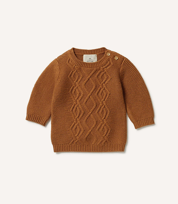Knitted Cable Jumper